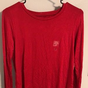 Red long sleeve